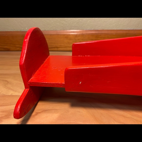 Vintage Handmade Wooden Rocking Doll Cradle - Picture 12 of 12